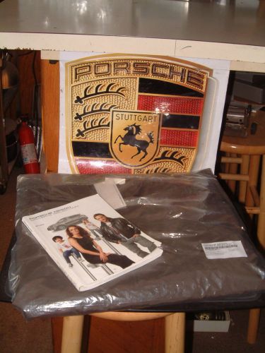 Nos porsche design driver's selection men's windbreaker in brown. usa size xxl.