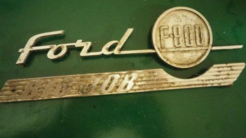 1953 ford big job emblem