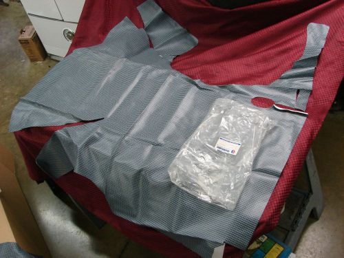 62-63 studebaker lark reproduction trunk mat w/ tire cover