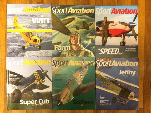 Lot 12 - complete year 2015 sport aviation eaa excellent condition