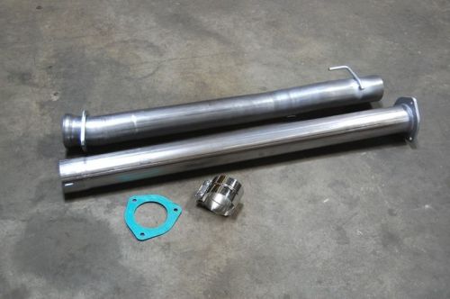 Ford powerstroke f250 f350 f450 delete pipe testpipe 6.7l diesel v8 dpf cat 6.7