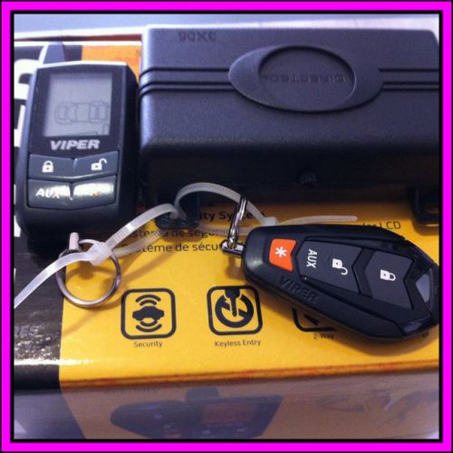 Viper 3305v responder 350 2-way security system car alarm keyless entry 1500 ft
