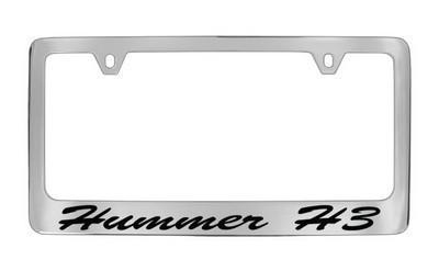 Hummer genuine license frame factory custom accessory for h3 style 2