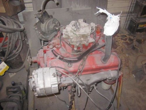 1970's 350 chevy gmc engine * motor * low mileage * complete with brackets