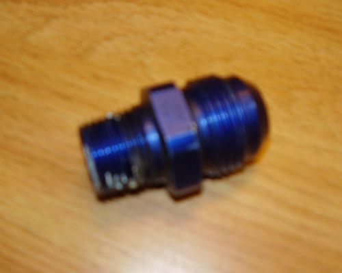 Xrp an -12 to 1/2" npt adapter fitting nascar dirt late model hot rod aeroquip