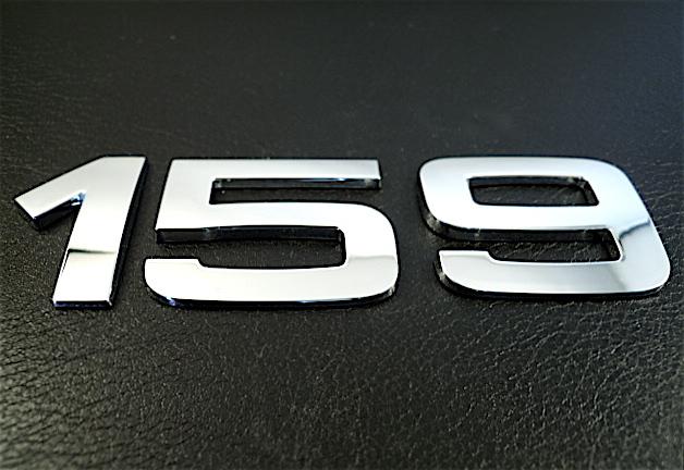 Alfa romeo 159 original rear script emblem new