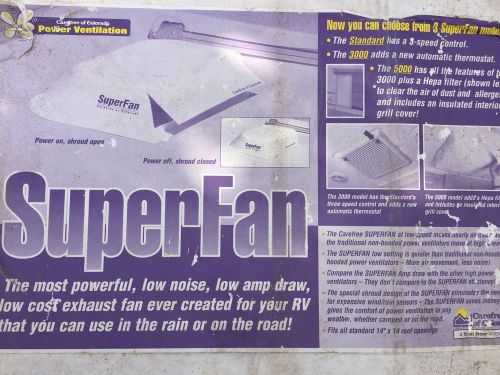 Brand new old stock kw3500 superfan 3000 rv camper motor home