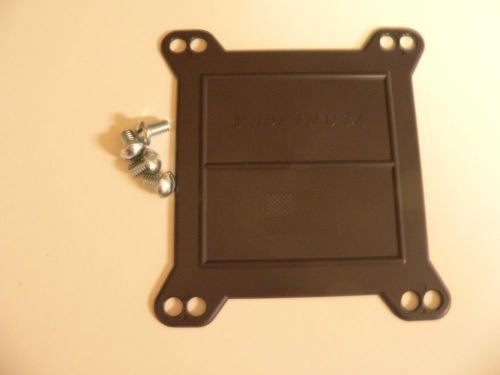 Intake cover    holley    4 barrel   carburetor