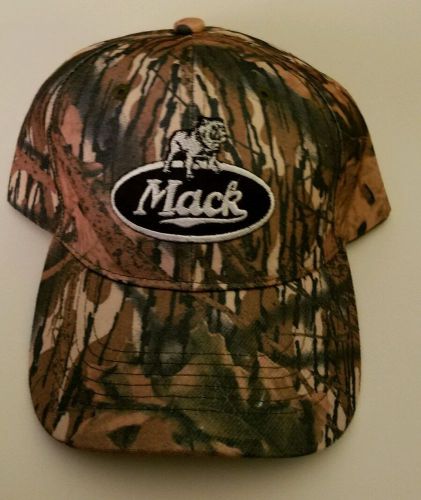 Mack truck hat adjustable camo