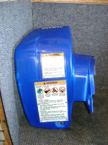 Yamaha oem blue left front fender mud guard plastic ysf200 yfs 200 blaster 2xj