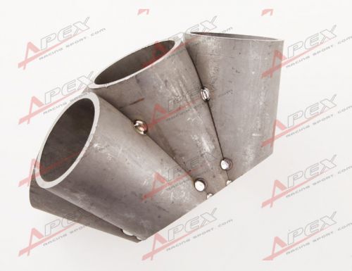 6-1 turbo manifold header merge collector 304 stainless steel t4 turbo inlet