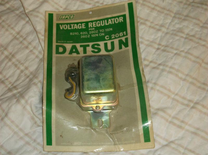 Datsun :  voltage regulator b210, 620, 280z, 260z.