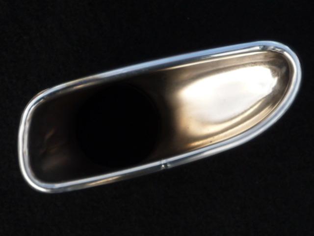 997 turbo & gt2 muffler exit/exhaust tip genuine porsche product 2007-2009 r/h