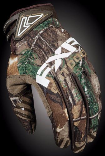 Fxr racing bk country lt realtreextra small snowmobile gloves 15625.33307