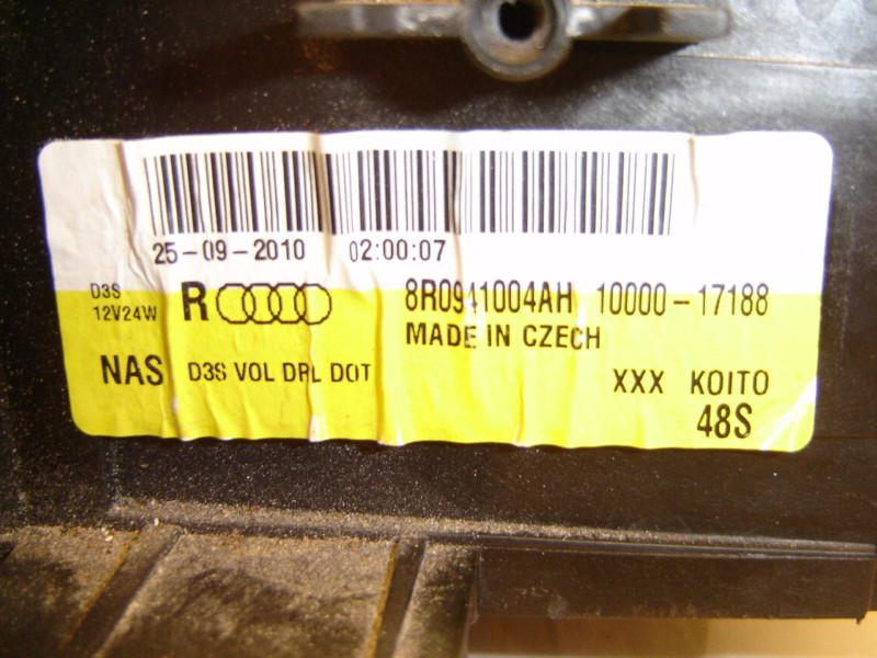 AUDI Q5 NON-AFS Right Xenon Headlight HID 09 10 11 12 OEM , US $299.99, image 10