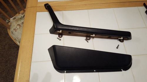Porsche 914 passenger side armrest with lower plastic cover