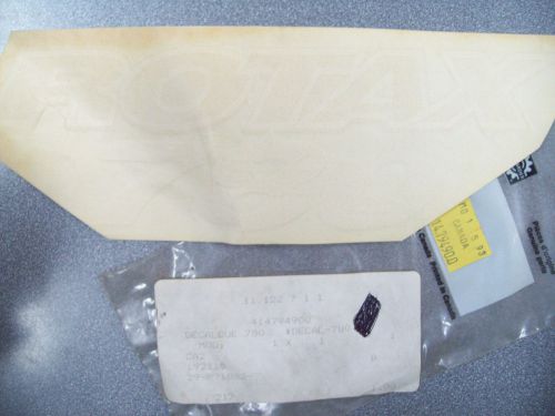 Genuine bombardier snowmobile rotax 780 decal 414794900 new