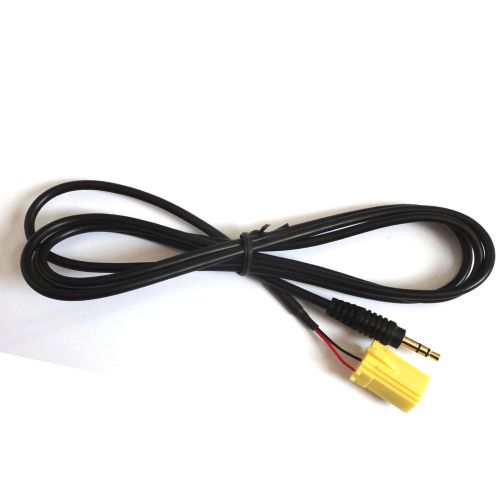 Fiat grande punto 500 to 3.5mm earphone mini jack aux in input adapter for mp3