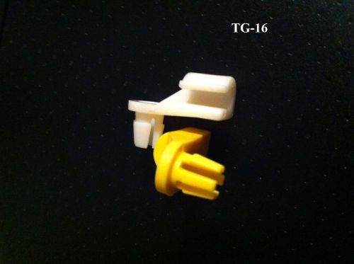 Ford truck f series door / tailgate lock rod retainer clips 74 to 79 tg16