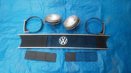 Find RARE HELLA MK1 VW Golf Rabbit GTI Cabriolet Driving Headlights ...
