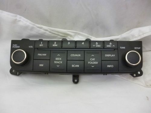 09 10 11 12 13 hyundai genesis radio control button panel 96110-3m150
