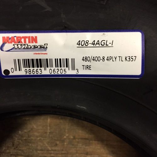 Martin/kenda tires 408-4agl-i (480/400x8) 4 ply- agriculture-tl- k357- bar/lug