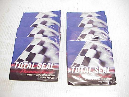 6 new total seal diamond finish piston rings 4.1700-0330-135 cast rbt df