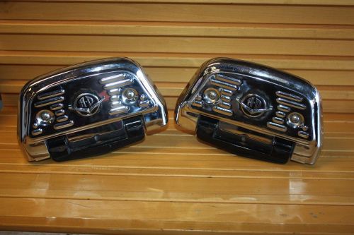 Harley-davidson road glide fairing gauge housing 67922-98a &amp; 67921-98a