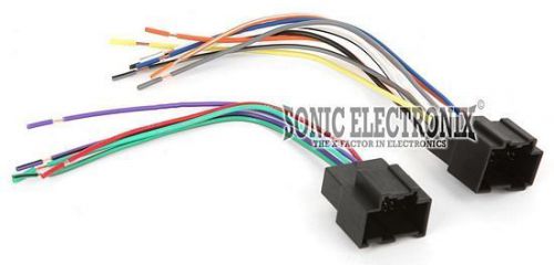 Scosche gm18b aftermarket stereo wire harness for 2007-up chevy aveo vehicles