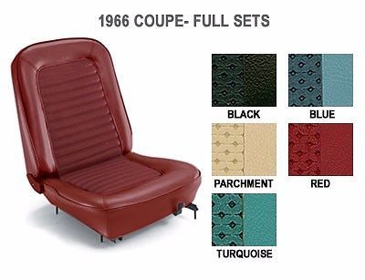 Mustang 1966 front set interior seat covers