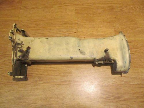 1957 evinrude fisherman 5.5 hp outboard exhaust housing shaft section 304250