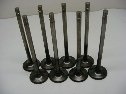 1.650 x 5/16 x 5.640 del west 310 tip titanium dish exh valves race sb2 020916-7