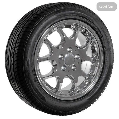 16 inch wheels rims &amp; tires for mercedes benz (490)