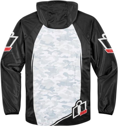 Icon  hoody single stack red 2x