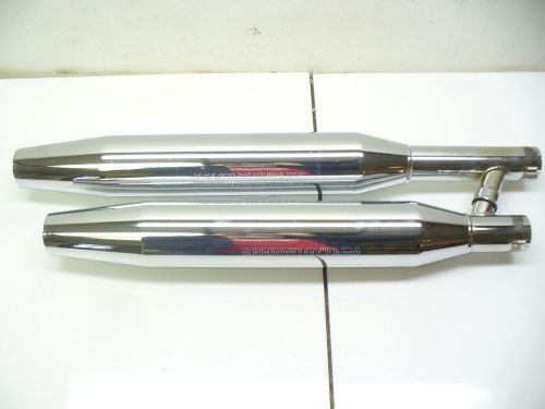 Harley 2000-05 fatboy duece shotgun tapered mufflers