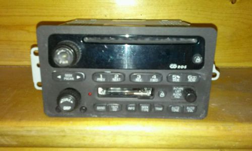 Chevy venture van cd/cassette player radio oem 2002