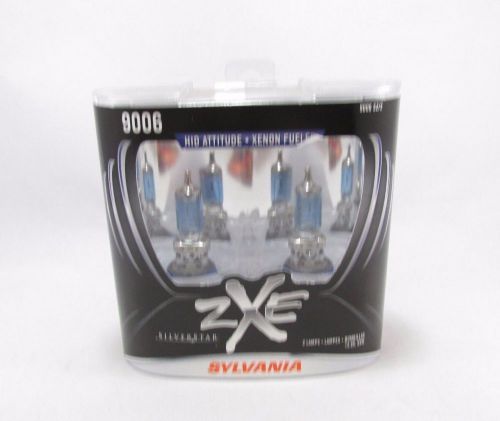 Sylvania silverstar zxe  9006 pair set headlight bulbs xenon fueled