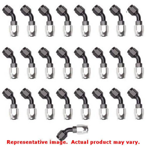 Russell 610095 full flow 45deg hose end -6an fits:universal 0 - 0 non applicati
