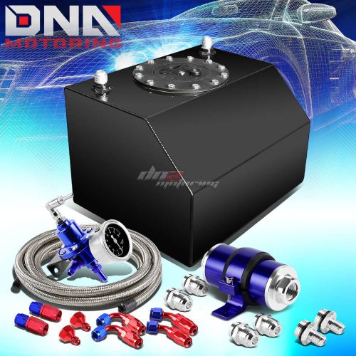 Find 4 GALLON COATED FUEL OIL GAS TANK+CAP+LINE+PRESSURE REGULATOR