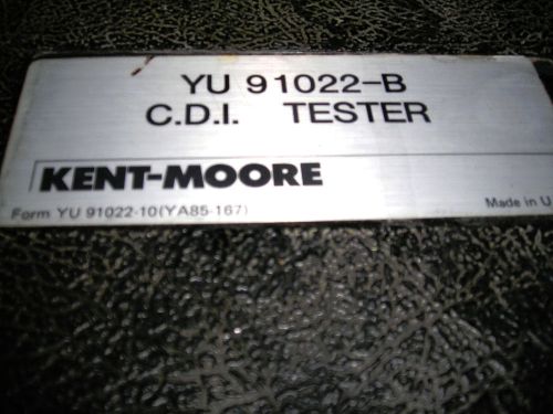 Kent-moore yamaha yu 91022-b c.d.i. tester