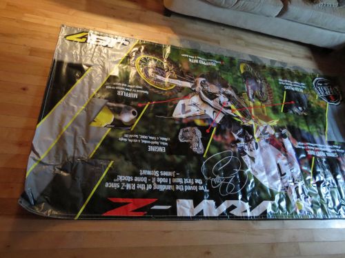 Oem suzuki rm-z factory dealership banner poster vinyl dealer champion