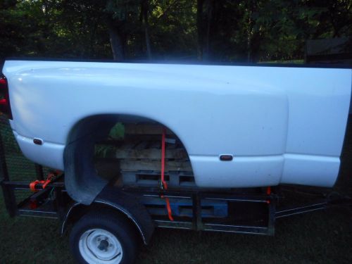 2003-2009 dodge 3500 dually 8&#039; take off truck bed,. white