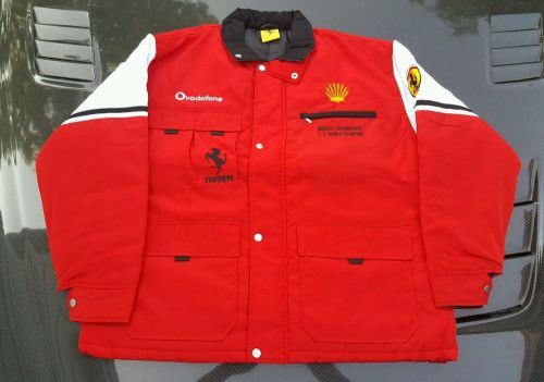 Ferrari vintage 1996 malboro jacket 308gtb f355 550 360 458 michael schumacher
