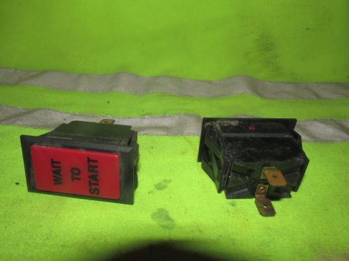 Dash light [ wait to start ]  glow plug indicator mcgill warning lamp