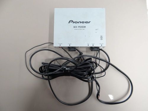 Pioneer gex-p920xm xm sirius satellite radio tuner plus cables