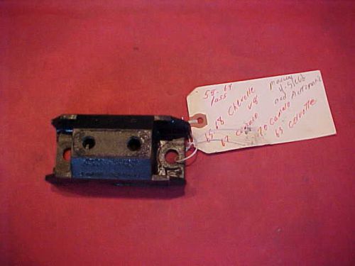 Nos 3870182 transmission mount 58 59 60 61 62 63 64 65 66 67 68 69 chevy 4 speed