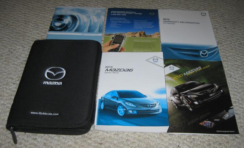 Mazda 6 2010 owner's manual full set in factory cover *mint* !!!!!!!!!!!
