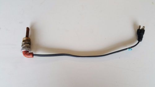 Water/oil heater element