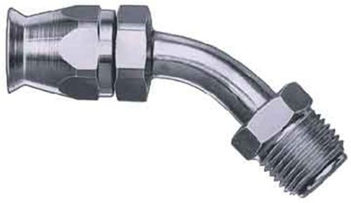 Aeroquip fcm1141 teflon racing fitting; elbow