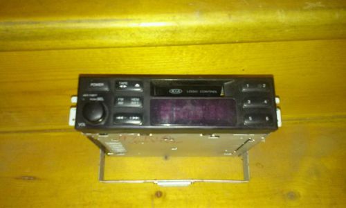 Kia sportage cassette player radio oem 1997